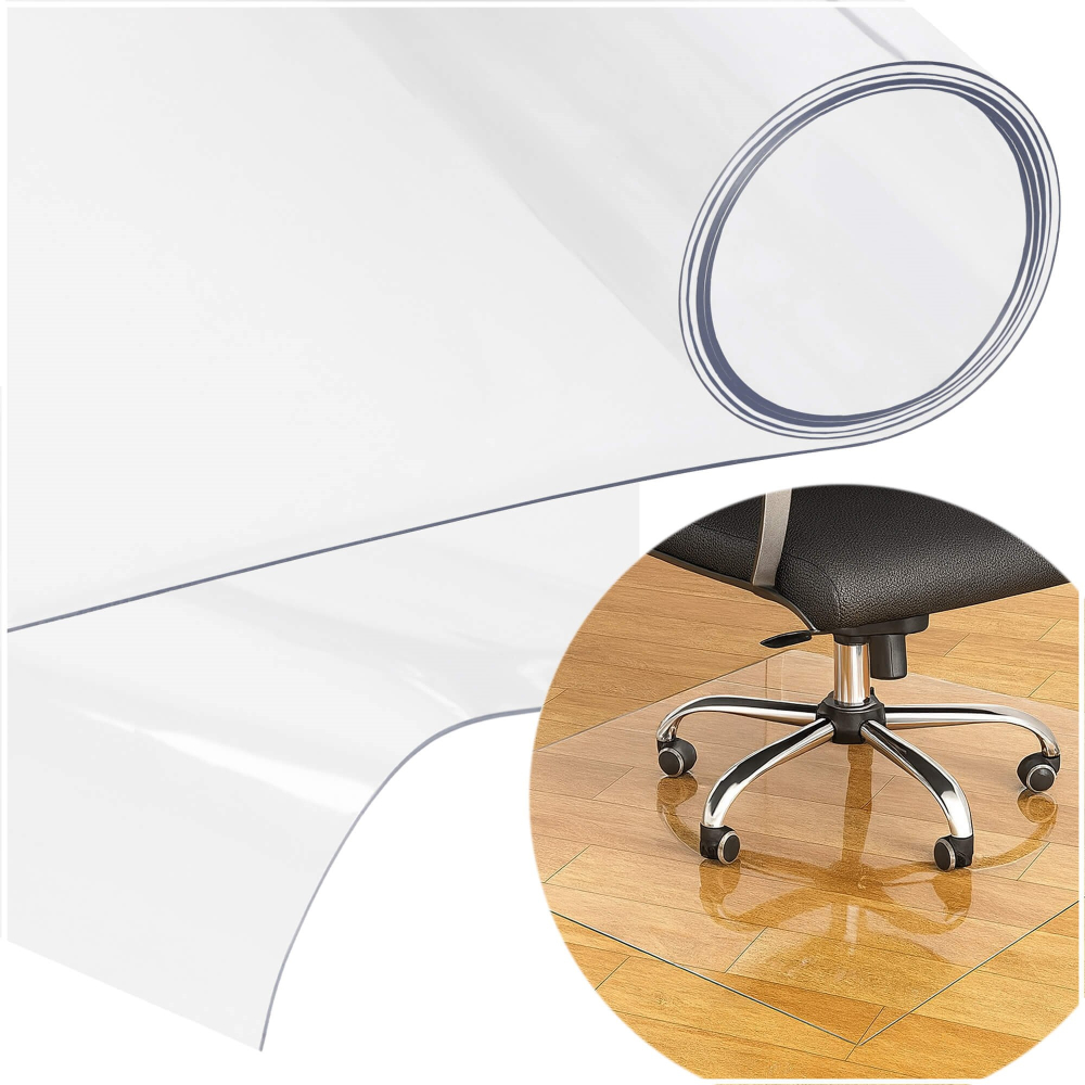 Podložka 100x140 cm pod stoličku / na stôl SPRINGOS FM0037 priehľadná