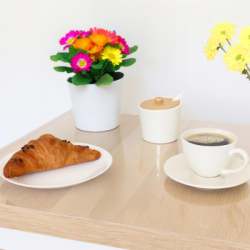 Podložka 100x140 cm pod stoličku / na stôl SPRINGOS FM0037 priehľadná