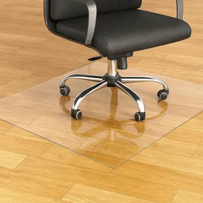 Podložka 100x140 cm pod stoličku / na stôl SPRINGOS FM0037 priehľadná