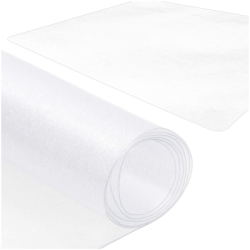 Podložka 140x100 cm pod stoličku / na stôl SPRINGOS FM0038 mliečna