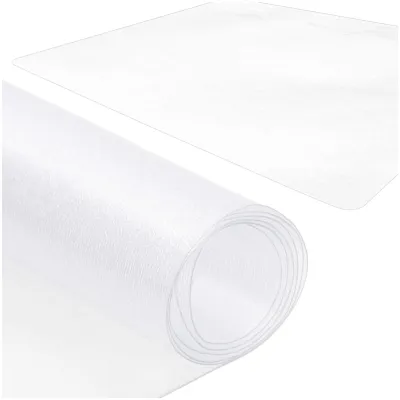 Podložka 140x100 cm pod stoličku / na stôl SPRINGOS FM0038 mliečna