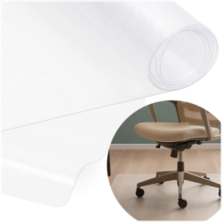 Podložka 120x90 cm pod stoličku / na stôl SPRINGOS FM0039 mliečna