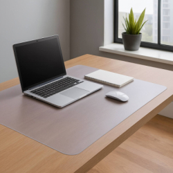 Podložka 120x90 cm pod stoličku / na stôl SPRINGOS FM0039 mliečna