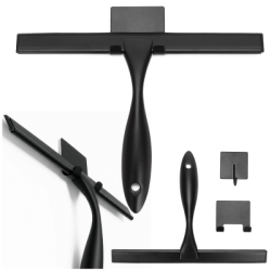 Stierka do kúpeľne SPRINGOS HA1115 čierna