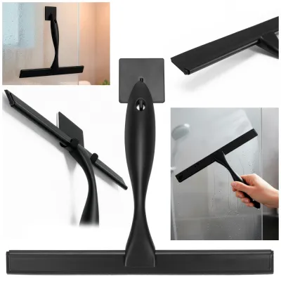 Stierka do kúpeľne SPRINGOS HA1115 čierna