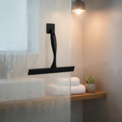 Stierka do kúpeľne SPRINGOS HA1115 čierna