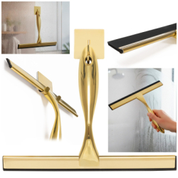 Stierka do kúpeľne SPRINGOS HA1114 zlatá