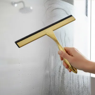 Stierka do kúpeľne SPRINGOS HA1114 zlatá