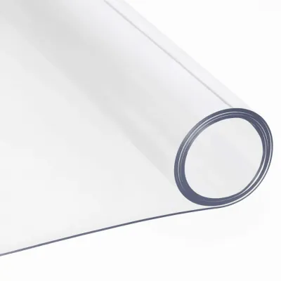 Podložka 125x102 cm extra hrubá pod stoličku / na stôl SPRINGOS FM0036 priehľadná