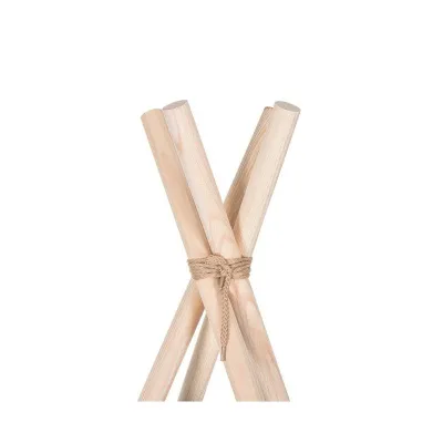 Teepee stan pre deti SPRINGOS Bielo-modrý s bodkami