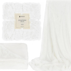 Dvojvrstvová deka 160x200 cm SPRINGOS HA7267 biela