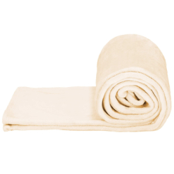 Plyšová deka 200x220 cm SPRINGOS HA7301 krémová