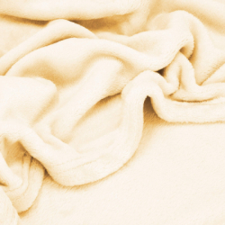 Plyšová deka 200x220 cm SPRINGOS HA7301 krémová