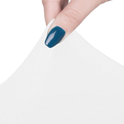 Poťah na stoličku elastický SPRINGOS HA0207 biely