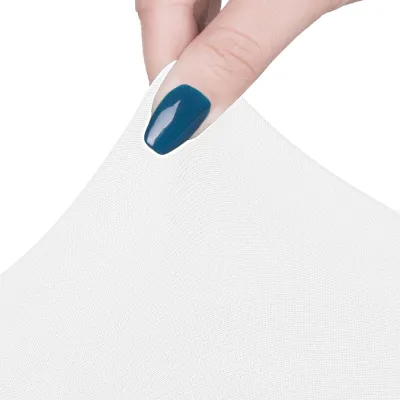 Poťah na stoličku elastický SPRINGOS HA0207 biely