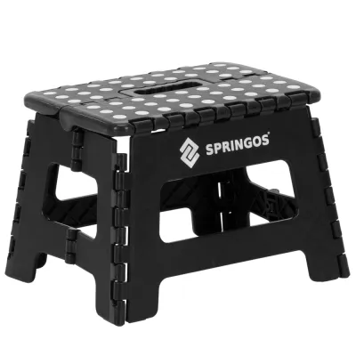 Skladacia stolička SPRINGOS HA7567 čierna