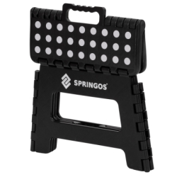 Skladacia stolička SPRINGOS HA7567 čierna