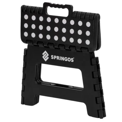 Skladacia stolička SPRINGOS HA7567 čierna