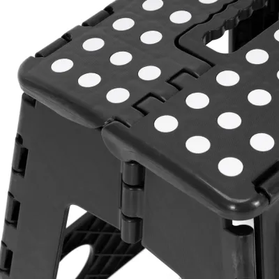 Skladacia stolička SPRINGOS HA7568 čierna