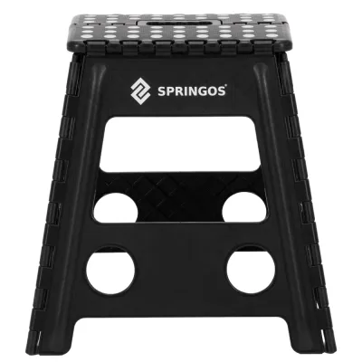 Skladacia stolička SPRINGOS HA7568 čierna