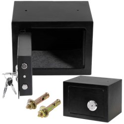 Trezor na kľúč 17x23x17 cm SPRINGOS HA5278 čierny