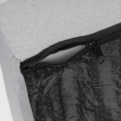 Schodíky pre psa 45x30x30 cm SPRINGOS PA0338 svetlo šedé