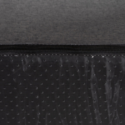 Schodíky pre psa 45x30x30 cm SPRINGOS PA0336 tmavo šedé