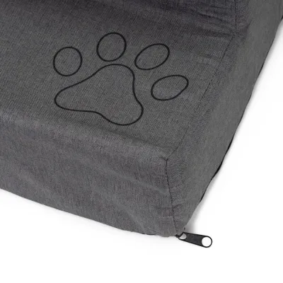 Schodíky pre psa 45x30x30 cm SPRINGOS PA0336 tmavo šedé