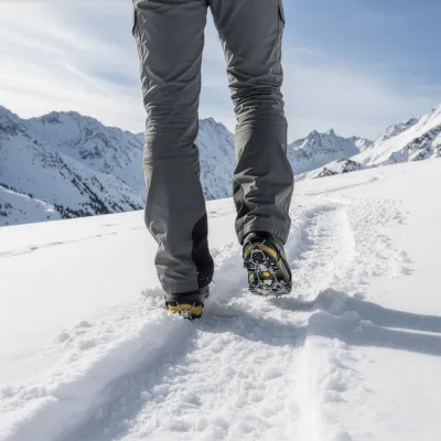 Protišmykové návleky na topánky, veľ. 36-40 SPRINGOS CS0172 čierne