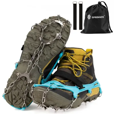 Protišmykové návleky na topánky, veľ. 36-40 SPRINGOS CS0166 modré