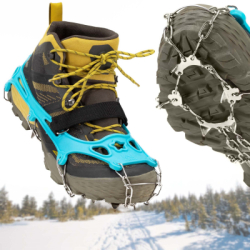 Protišmykové návleky na topánky, veľ. 36-40 SPRINGOS CS0166 modré