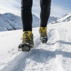 Protišmykové návleky na topánky SPRINGOS CS0173 veľ. 40-45 čierne