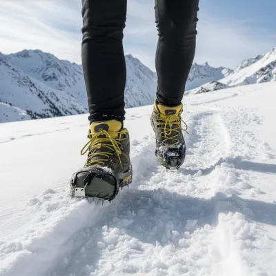 Protišmykové návleky na topánky SPRINGOS CS0173 veľ. 40-45 čierne