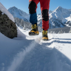 Protišmykové návleky na topánky SPRINGOS CS0168 veľ. 40-45 oranžové