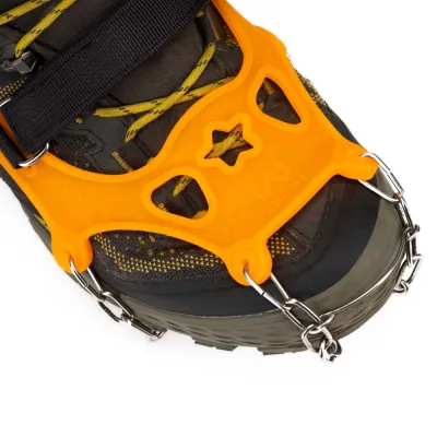 Protišmykové návleky na topánky SPRINGOS CS0168 veľ. 40-45 oranžové