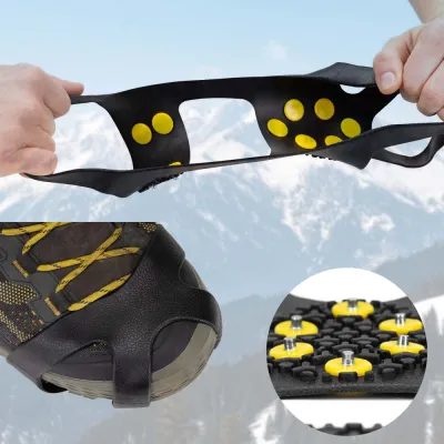 Protišmykové návleky na topánky SPRINGOS CS0171 veľ. 40-45 čierne