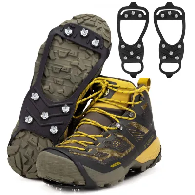 Protišmykové návleky na topánky SPRINGOS CS0174 veľ. 41-45 čierne