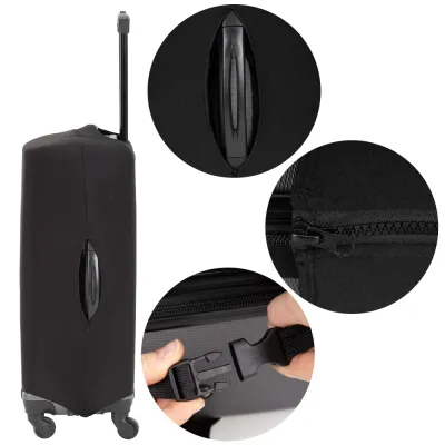 Obal na kufor veľ. M SPRINGOS HA7557 čierny