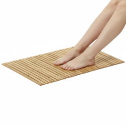 Kúpeľňová predložka 80x50 cm SPRINGOS HA7531prírodný