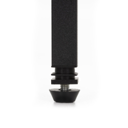 Kovový stojan na kvety 42,5 cm SPRINGOS GA0216 tmavo hnedý