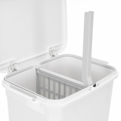 Kôš na triedený odpad SPRINGOS HA1110 biely