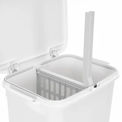 Kôš na triedený odpad SPRINGOS HA1110 biely