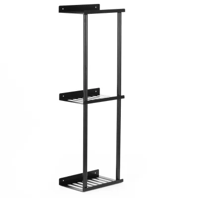 Držiak na uteráky policový SPRINGOS HG0073 čierny