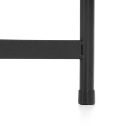 Kovový stojan na rastliny 78,5 cm SPRINGOS GA0218 čierny