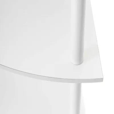 Rohový policový regál SPRINGOS HA7547 biely