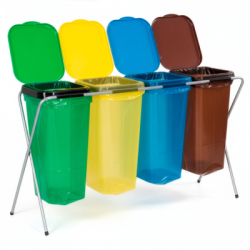 Stojan na 4 odpadkové vrecia SPRINGOS HA1109