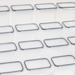 Plastové dózy na potraviny sada 24ks SPRINGOS KI0172