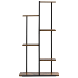 Kovový stojan na rastliny SPRINGOS GA0211 čierny