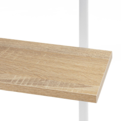 Kovový stojan na kvety 113 cm SPRINGOS GA0212 biely