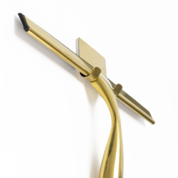 Stierka do kúpeľne SPRINGOS HA1114 zlatá